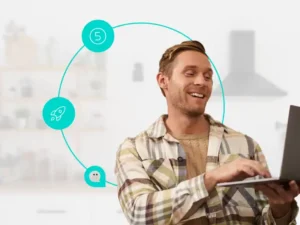 Experiencia omnicanal del cliente conectando todos los canales con Omnis Contact Center CX.